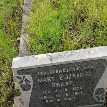 SWART Mary Elizabeth 1896-1967