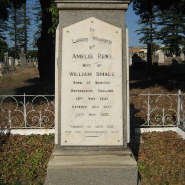 SMALE Amelia nee PENN 1851-1903