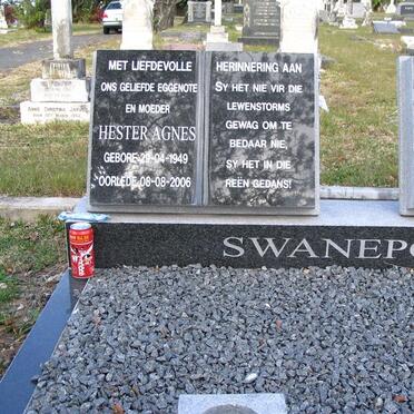 SWANEPOEL Hester Agnes 1949-2006