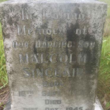 SINCLAIR Malcolm -1945