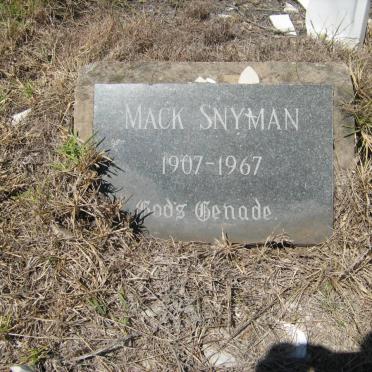 SNYMAN Mack 1907-1967
