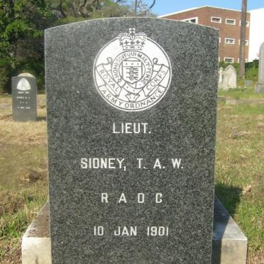 SIDNEY T.A.W. -1901 