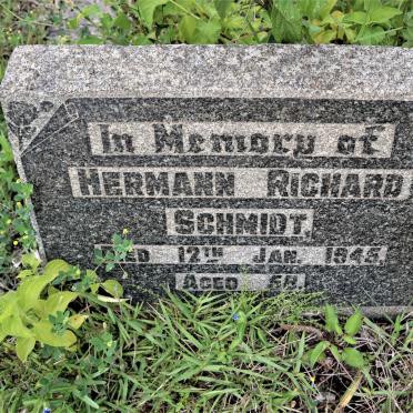 SCHMIDT Herman Richard -1945