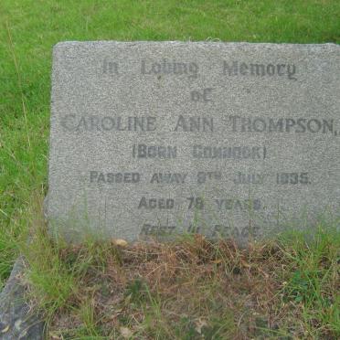 THOMPSON Caroline Ann born CONNOCK -1935