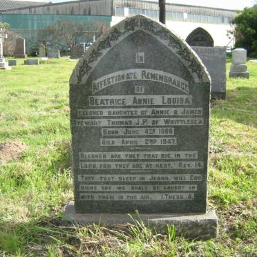 THOMAS Beatrice Ann Louisa 1868-1947