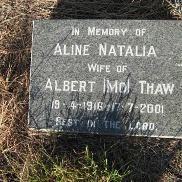 THAW Aline Natalia 1916-2001