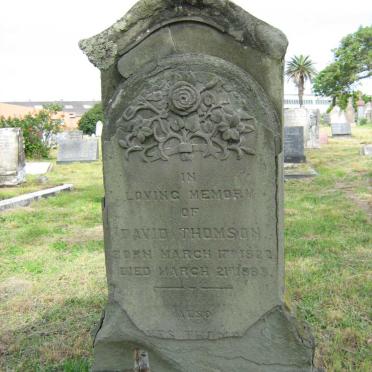 THOMSON David 1822-1883