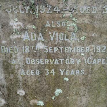 THOMAS Ella Harriet Theresa -1905 :: THOMAS Magdalene Amelia -1924 :: THOMAS Ada Viola -1925