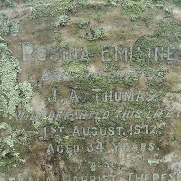 THOMAS Rosina Emiline -1902