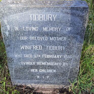 TIDBURY Winifred -1956