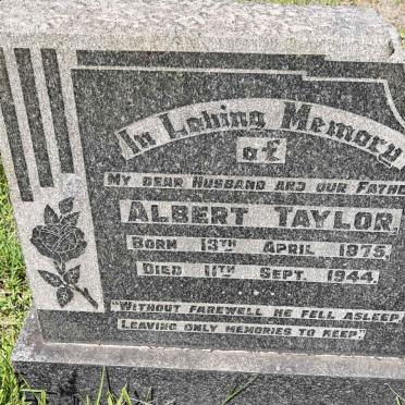 TAYLOR Albert 1875-1944