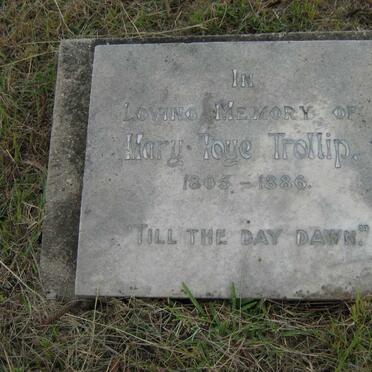 TROLLIP Mary Toye 1805-1886