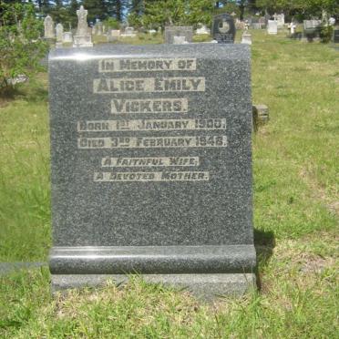 VICKERS Alice Emily 1900-1948