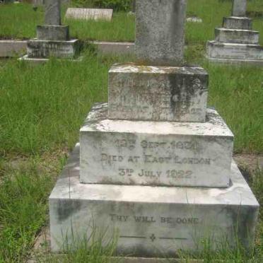 WAINWRIGHT William J.S. 1831-1922
