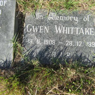 WHITTAKER Gwen 1908-1991