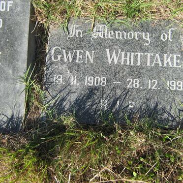 WHITTAKER Gwen 1908-1991