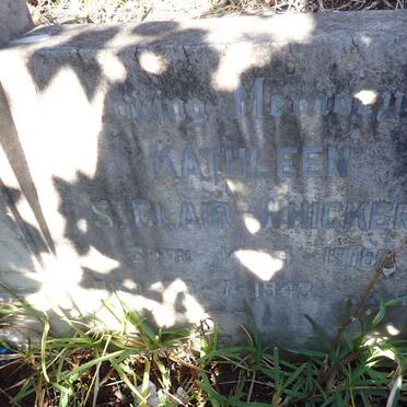 WHICKER Kathleen, St.Clair 1918-1943