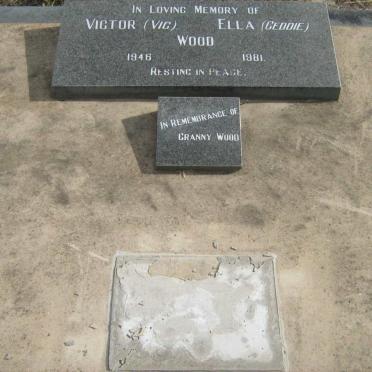 WOOD Florence Campbell -1946 :: WOOD Victor -1946 :: WOOD  Ella -1981