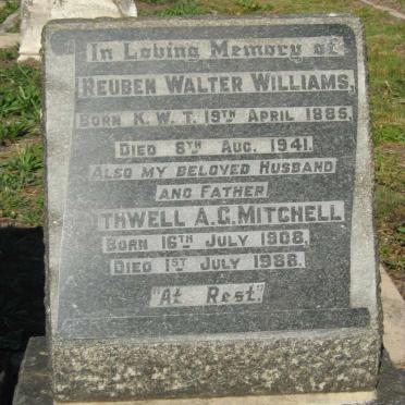 WILLIAMS Reuben Walter 1885-1941 :: MITCHELL Rothwell A.G. 1908-1988