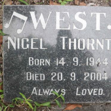 WEST Nigel Thornton 1944-2004