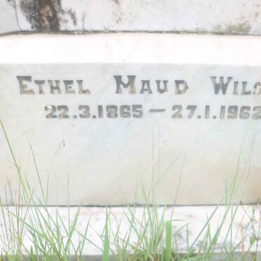 WILSON Anthony Calvert 1862-1938 &amp; Ethel Maud 1865-1962 :: WILSON John William 1860-1904 :: WILSON Elizabeth Maria -1909