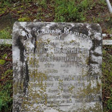 WAINWRIGHT Matthew -1936 &amp; Mary Elizabeth -1929