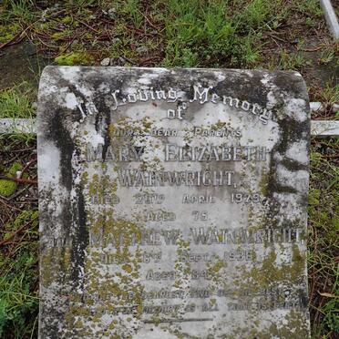 WAINWRIGHT Matthew -1936 &amp; Mary Elizabeth -1929