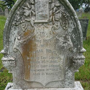 WILKIE Thomas 1886-1907