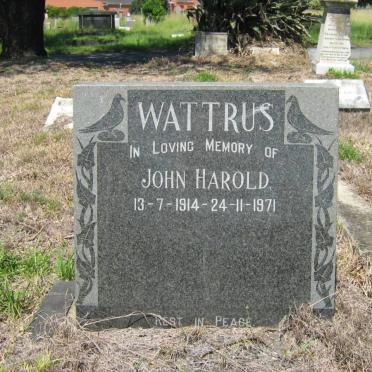 WATTRUS John Harold 1914-1971