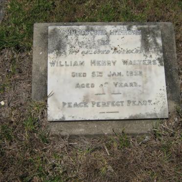WALTERS William Henry -1939