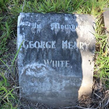 WHITE George Henry -1921