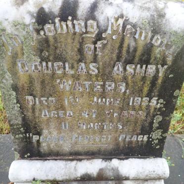WATERS Douglas Ashby -1935