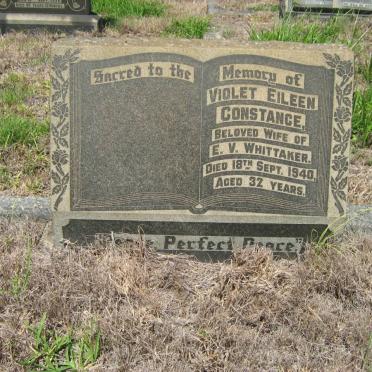 WHITTAKER Violet Eileen Constance -1940