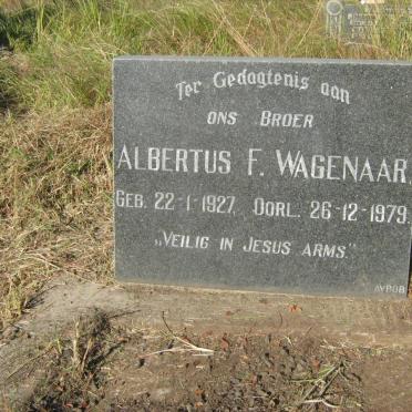 WAGENAAR Albertus F. 1927-1979