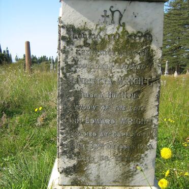 WRIGHT Henrietta nee HARTLEY -1920