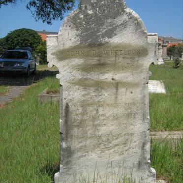 WHEELDON John D. 1897
