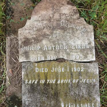 ZIEHL Philip Arthur 1897-1902