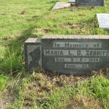ZEBRITZ Maria Louise Dorothea -1944