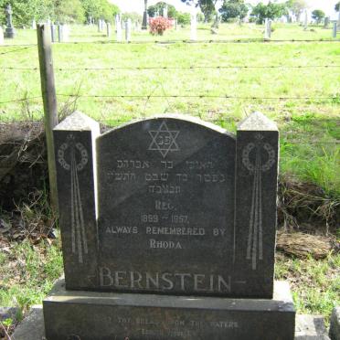 BERNSTEIN Reginald 1899-1957