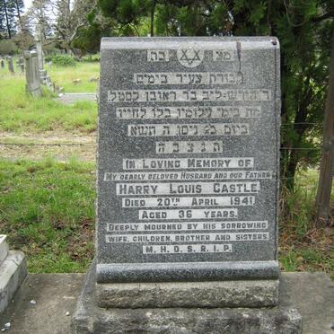 CASTLE Harry Louis -1941 