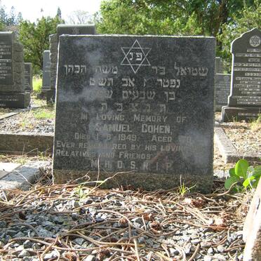 COHEN Samuel -1949 
