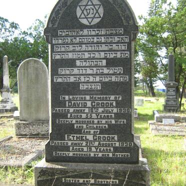 CROOK David -1930 &amp; Ethel -1930