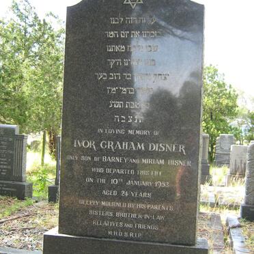 DISNER Ivor Graham -1953 