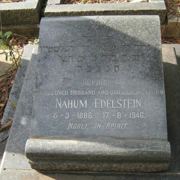 EDELSTEIN Nahum -1946 