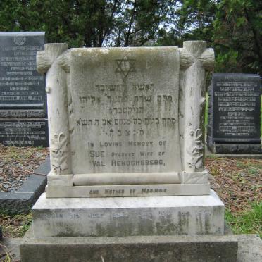 HENOCHSBERG Sue 1866-1941 