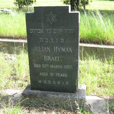 ISRAEL Julian Hyman -1965