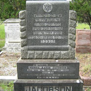 JACOBSON Morris Aaron -1942