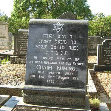 KUMING Chaim -1951 