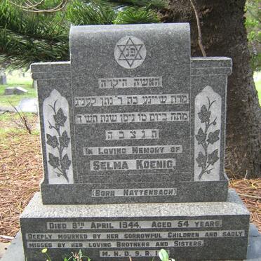 KOENIG Selma -1944 