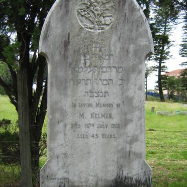 KELMAN M. -1918
